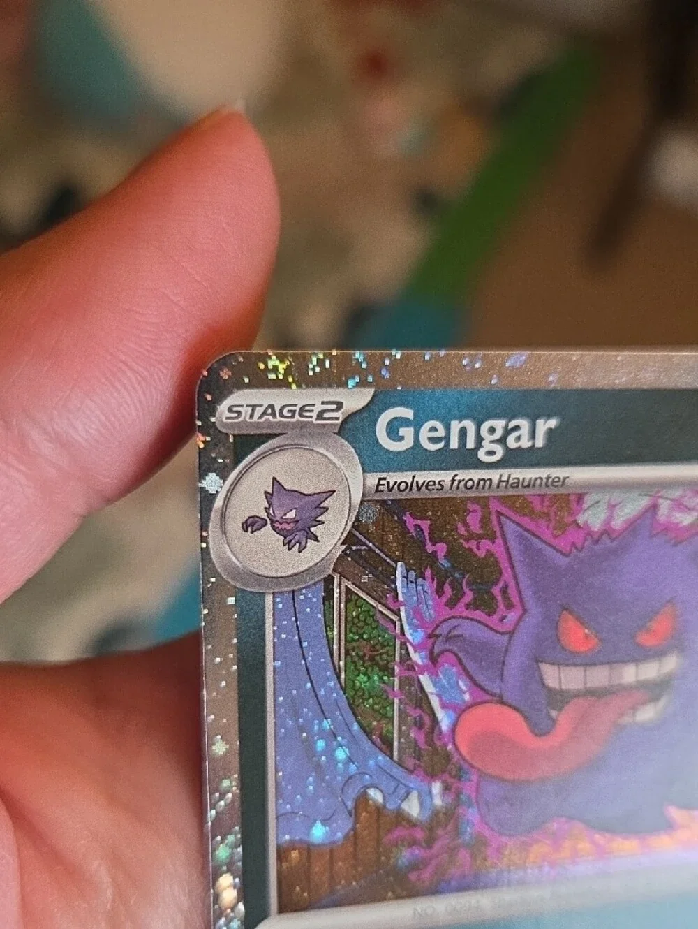 Pokemon Gengar POR Cosmo Holo Foil #3